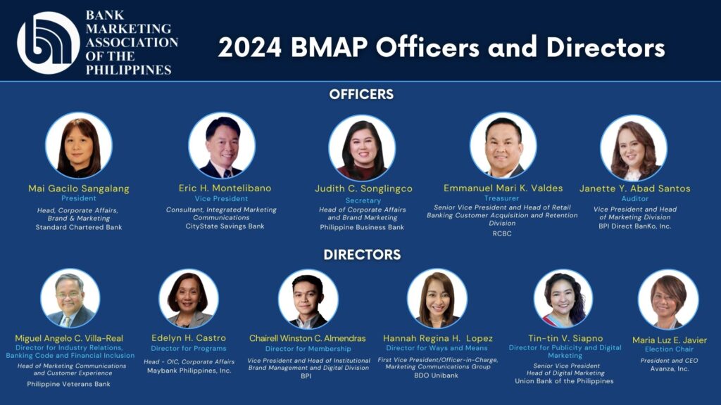 BMAP names 2024-2025 Board of Directors