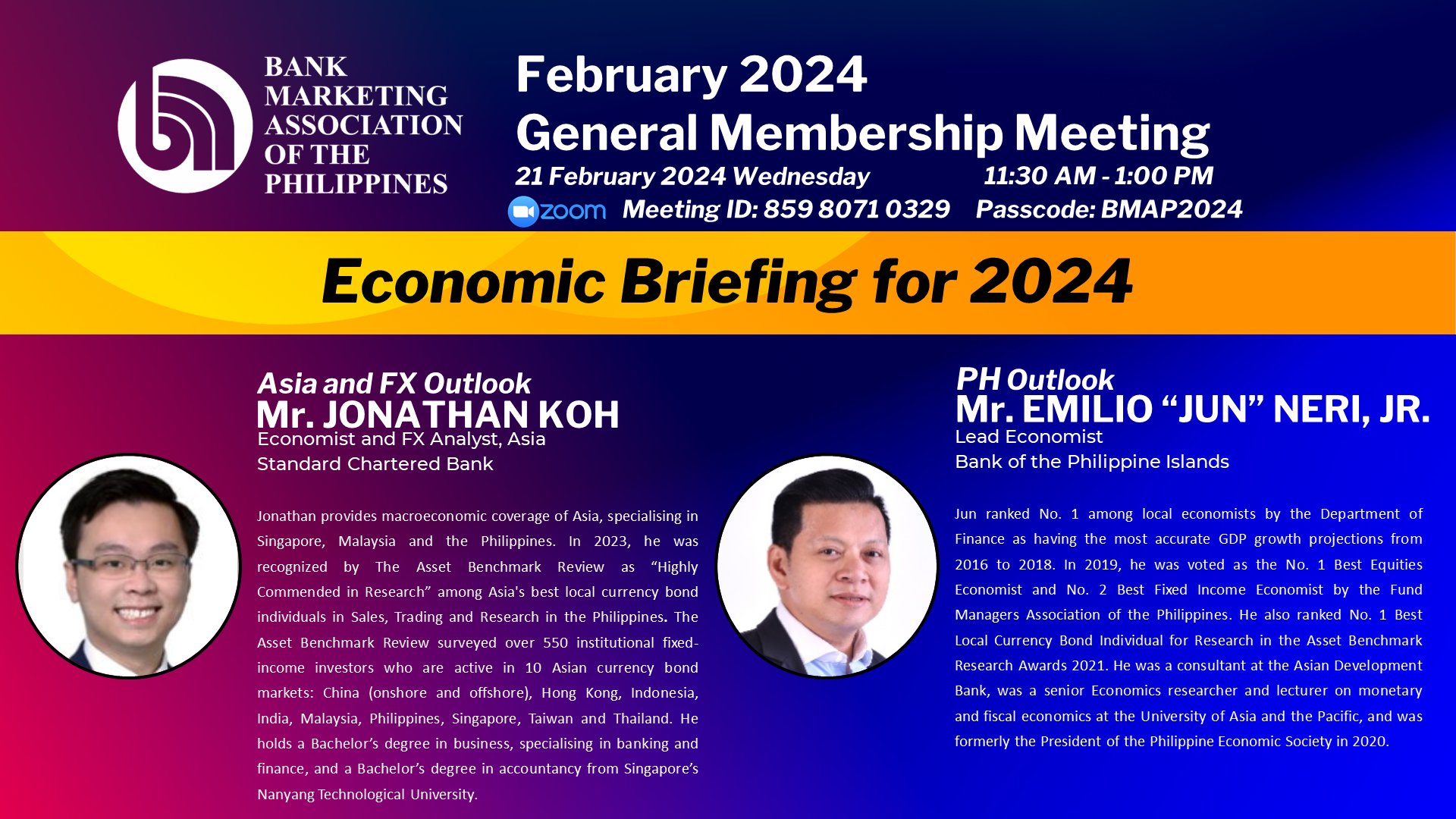 Announcement: Economic Briefing for 2024