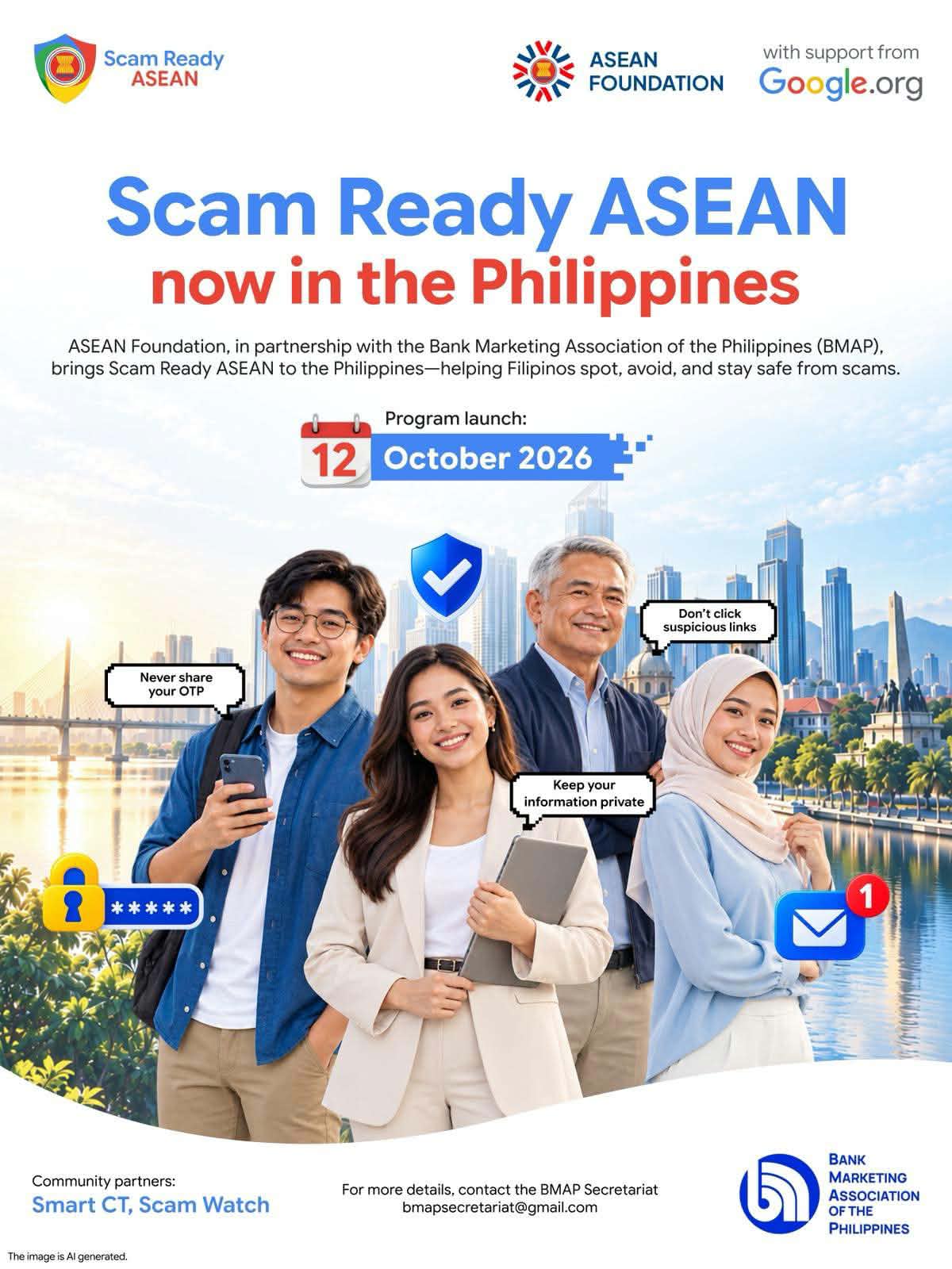 Scam Ready ASEAN Launches in the Philippines October 12